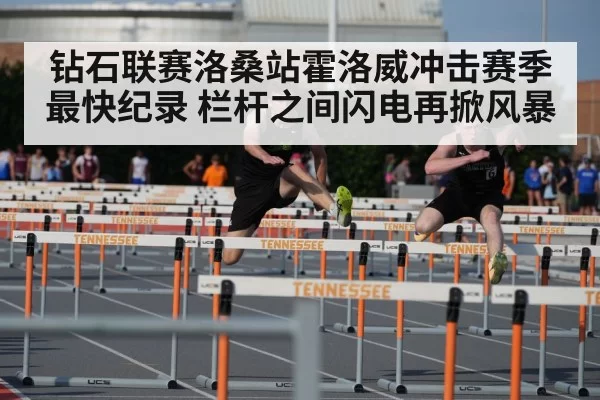 110m hurdles race